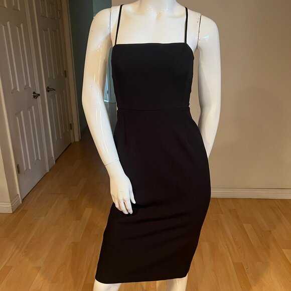 $298 BCBGMAXAZRIA ESMEE SPAGHETTI STRAP DRESS SIZE 2 - Picture 3 of 8